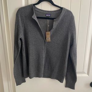 Women's Recycled Cashmere Cardigan - Grey